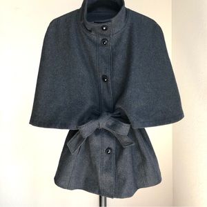 Betsey Johnson | Wool Blend | Cape Coat